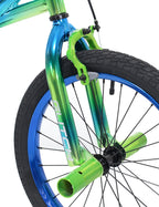 18" Glitch Boy's BMX Bike, Blue/Green