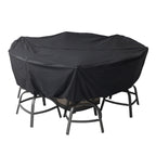 Agio Nicolet 7-piece Fire Outdoor Patio High Dining Set