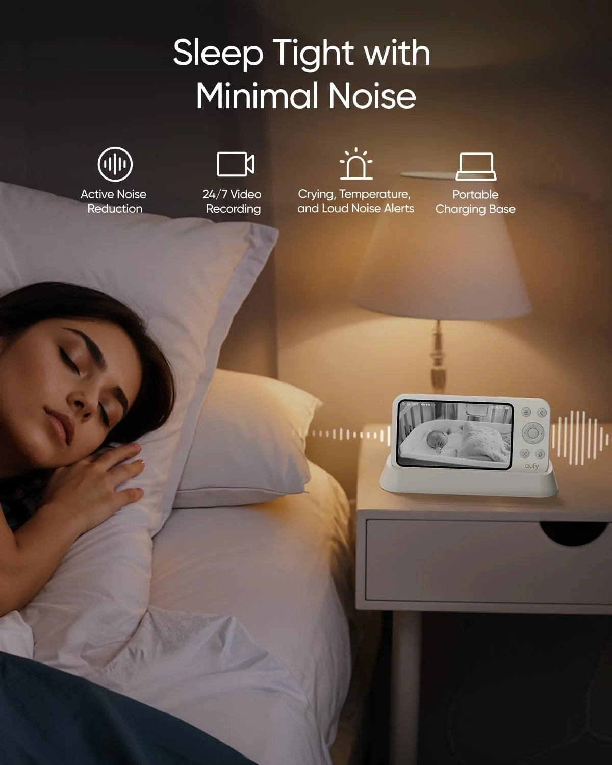 Eufy Baby Monitor E20 with 2K Camera