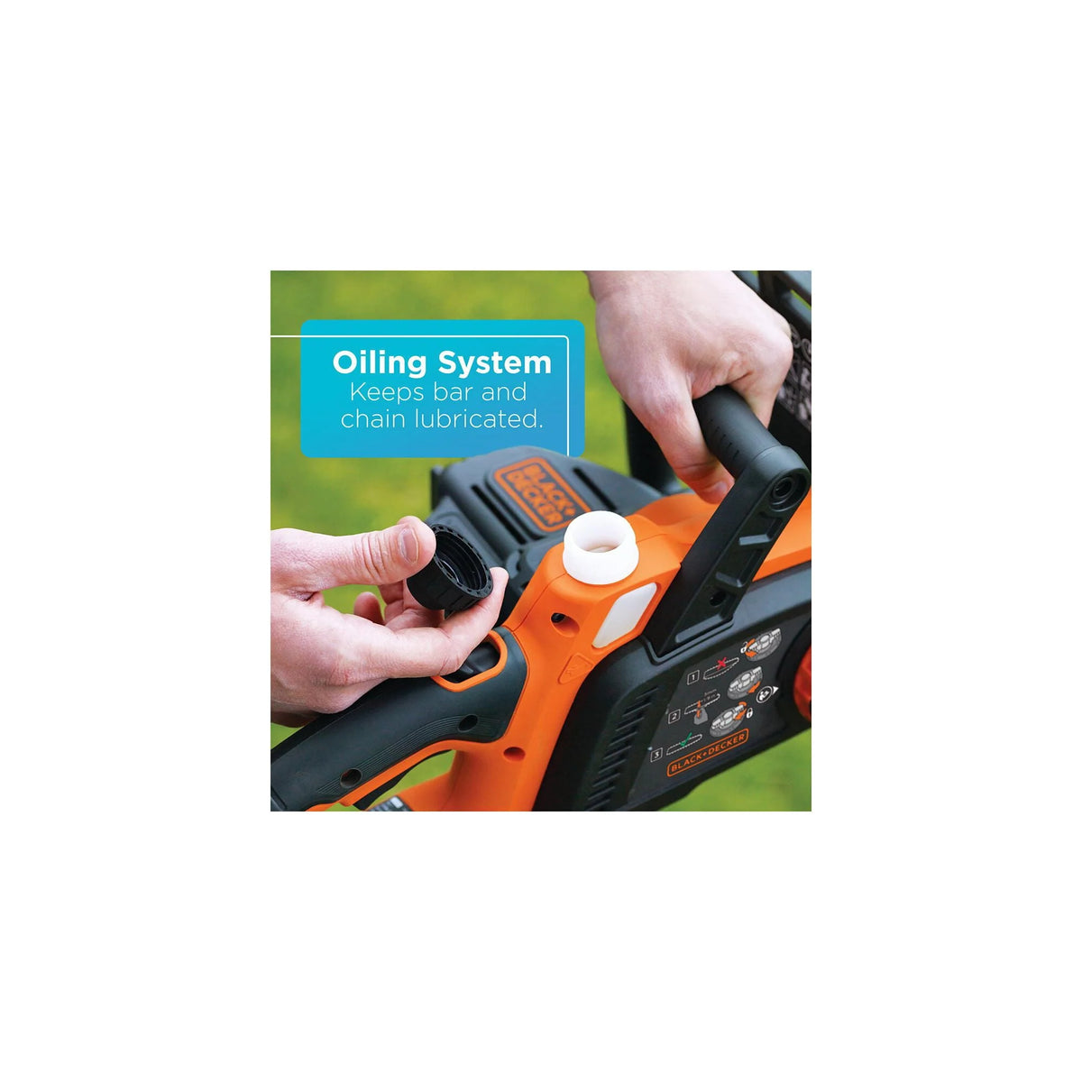 BLACK+DECKER LCS1020 20V MAX Lithium 10 in. Chainsaw