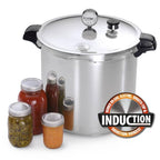 23 qt. Aluminum Pressure Canner with Rack