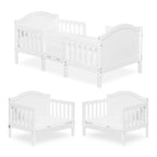 Dream On Me Portland 3 in 1 convertible Toddler Bed, Steel Grey