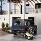 Costway 500lbs Strong Wheelchair Hitch Carrier Mobility Electric Scooter Loading Ramp