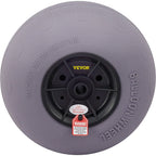 VEVOR Beach Balloon Wheels, 13" Replacement Sand Tires, TPU Cart Tires for Kayak Dolly, Canoe Cart and Buggy w/ Free Air Pump, 2-Pack