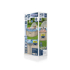 Bestway Power Steel 14' x 42" Round Above Ground Outdoor Swimming Pool Set