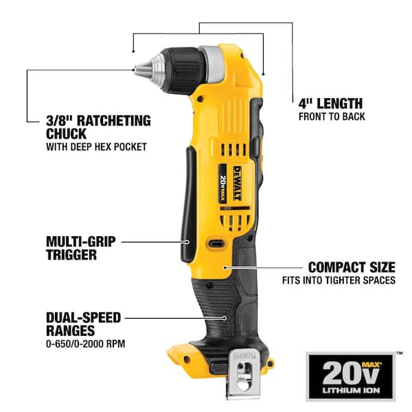 20V MAX Cordless 9 Tool Combo Kit with (2) 20V 2.0Ah Batteries and Charger