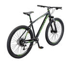 29-in. Boundary Mens Mountain Bike, Black and Green