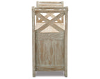 Signature Design by Ashley Casual Fossil Ridge Accent Bench  Whitewash