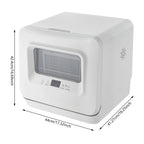 Compact Countertop Dishwasher �?6-8 Place Settings, 4 Washing Modes, Efficient 785W Power, Low Noise, Automatic Drying, Ideal for Small Kitchens and Apartments