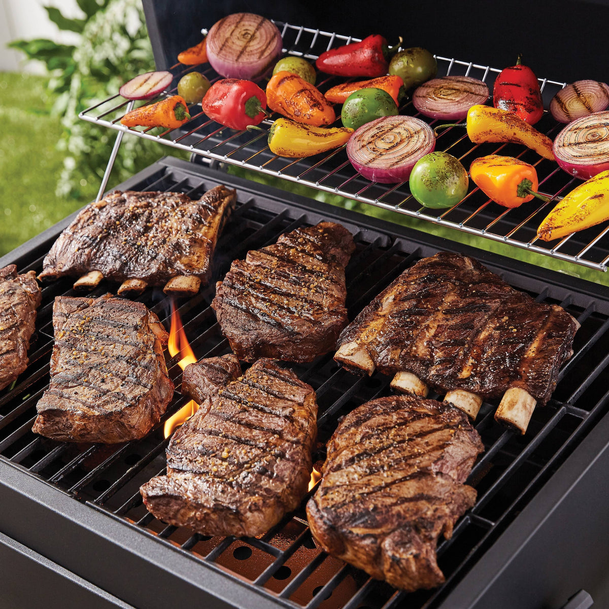 Grill Heavy Duty 24-Inch Charcoal Grill, Black