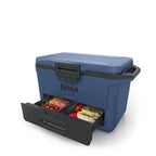 Ninja FrostVault 50qt Hard Cooler with Dry Zone, Gray, FB151GY