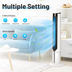 Gymax 41'' Tower Fan 3 in 1 Evaporative Air Cooler Humidifier w/ Remote Control