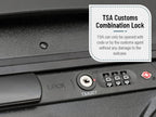 22 Inch TSA Lock Luggage with for Kids& Adult,Check in Lockable Spinner Wheels Free Luggage Cover and Safety Seatbelt Travel Suitcase