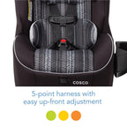 Cosco Kids Easy Elite All-in-One Convertible Car Seat. Spring Petals