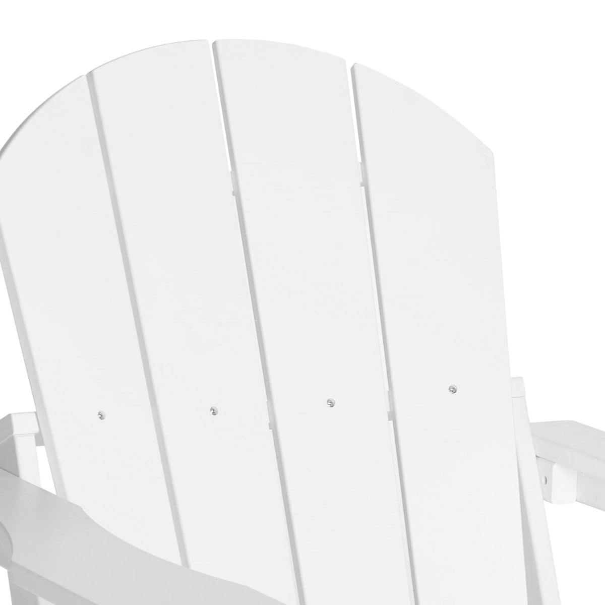 Westintrends Outdoor Folding HDPE Adirondack Chair, Patio Seat, Weather Resistant, Dark Brown