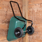 Garden Star Dual-Wheel, Poly Tray Garden Barrow Wheelbarrow