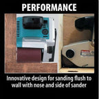 Makita 9920 3'' x 24'' Corded Belt Sander Variable Speed