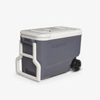 Igloo 35 qt Hard Sided Electric Wheeled Thermocooler, Gray