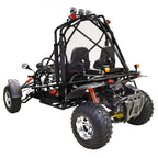 Massimo GKA 200 169cc EFI Adult Go Kart with 10HP Engine, 2WD Off-Road Go Cart, Dual Seats, Red