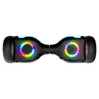 Swagtron Warrior XL Off-Road Hoverboard. 250 lb Weight Limit. Music-Synced Bluetooth LED Lights. 8 Inch Infinity Wheels. 8 Mph. LiFePo Battery UL-Compliant