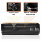 Double Inflatable High Raised Air Bed Mattress with Built in Pump and release valve