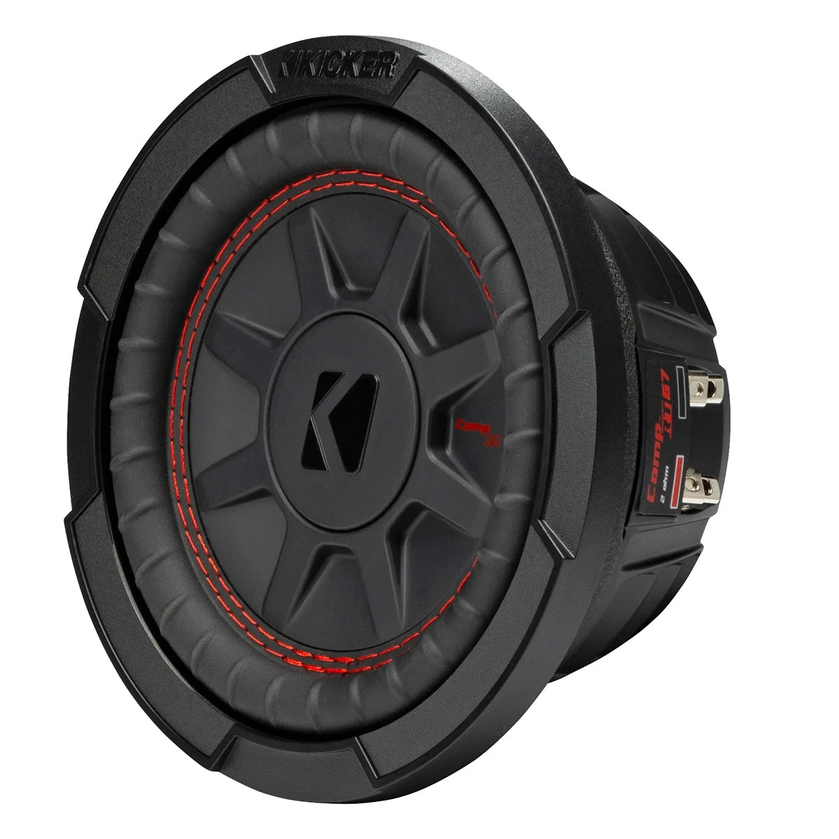 Kicker 48CWRT672 CompRT 6.75" 2-Ohm DVC Subwoofer