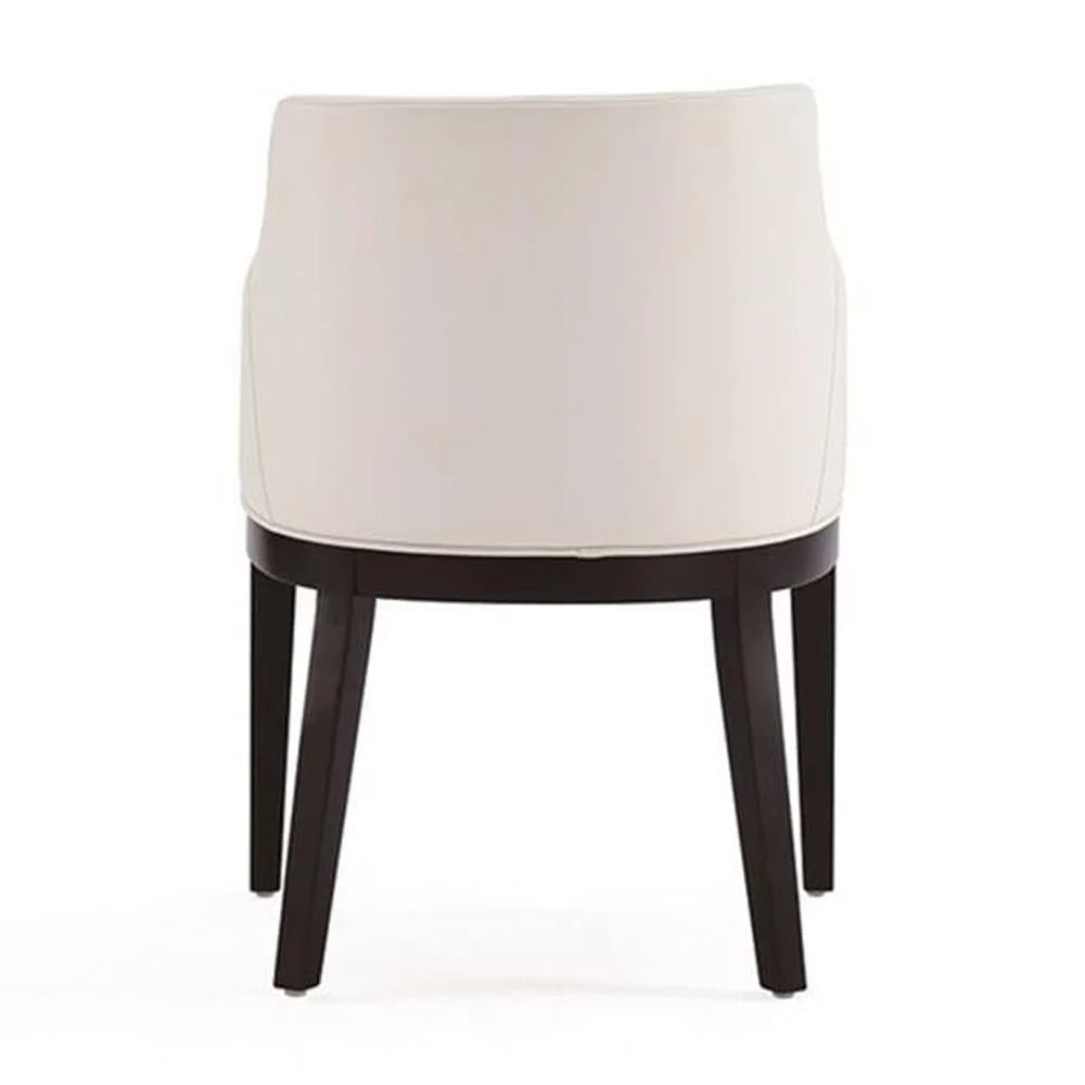 Gansevoort Modern Faux Leather Dining Armchair