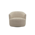 Mainstays Boucle Swivel Accent Chair, Taupe