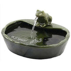 ASC Terracotta Sundance Ceramic Solar Water Fountain