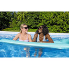 Bestway 24' x 12' x 52" Rectangular Frame Above Ground Swimming Pool Set