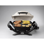 Weber Q 1000 1-Burner Portable Gas Grill, Titanium