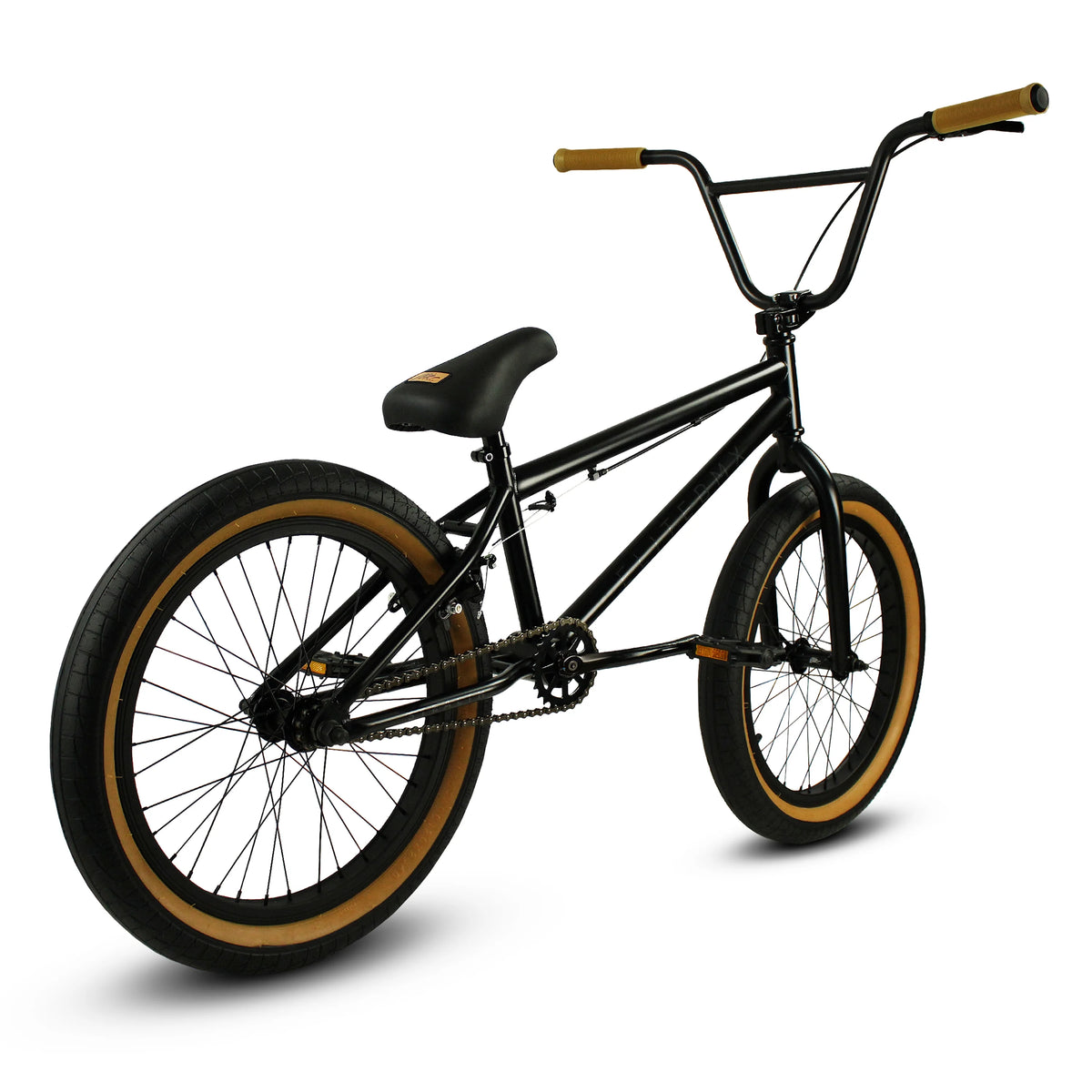 Elite BMX Bicycle 20�� Freestyle Bike - Stealth Blue Purple Ideal for Ages 7 to 18 Years