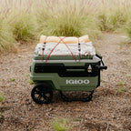 Igloo 70 QT Trailmate Journey Rolling Cooler, Carbonite Gray