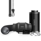 AC Infinity Air Filtration PRO Kit 6��, CLOUDLINE Inline Fan with Controller 69, Carbon Filter Ducting Combo, Cooling and Ventilation System for Grow Tents, Hydroponics, Indoor Gardening