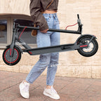 JOYHIS J078 Electric Scooter for Men and Women 8.5" Solid Tire 19mph Power by 350W Motor Max 21 mile Range Folding Commuting E Scooter