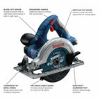 Restored Premium Bosch GXL18V-497B23-RT 18V Brushless Lithium-Ion Cordless 4-Tool Combo Kit with (1) 4 Ah and (1) 2 Ah Batteries (Refurbished)