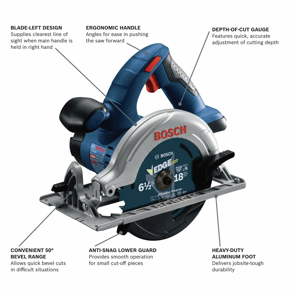 Restored Premium Bosch GXL18V-497B23-RT 18V Brushless Lithium-Ion Cordless 4-Tool Combo Kit with (1) 4 Ah and (1) 2 Ah Batteries (Refurbished)
