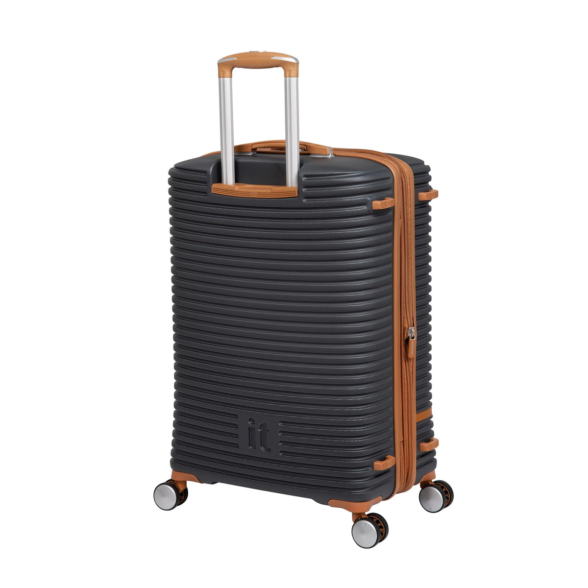it luggage Replicating 27" Hardside Expandable Checked Spinner Luggage, Gray
