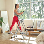 Sunny Health & Fitness SF-E902 Air Walk Trainer Glider w/ LCD Monitor