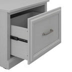 Woodland 24W Hall Tree & Shoe Bench w/ Drawer in White Ash - Engineered Wood