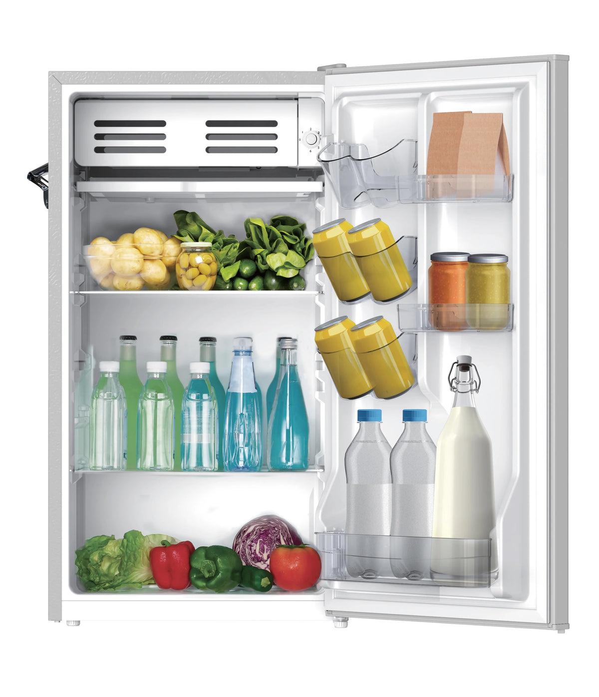 Frigidaire EFR376-C-PINK 3.2-Cu.-Ft. 65-Watt Retro Bar Fridge with Side Bottle Opener (Pink)