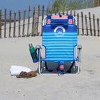 (2 pack) Ocean Zero Deluxe Backpack Chair Striped