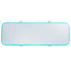 VEVOR Gymnastics Air Mat, 4 inch Thickness Inflatable Gymnastics Tumbling Mat, Tumble Track with Electric Pump, Training Mats for Home Use/Gym/Yoga/Cheerleading/Beach/Park/Water, 10 ft, Mint Green