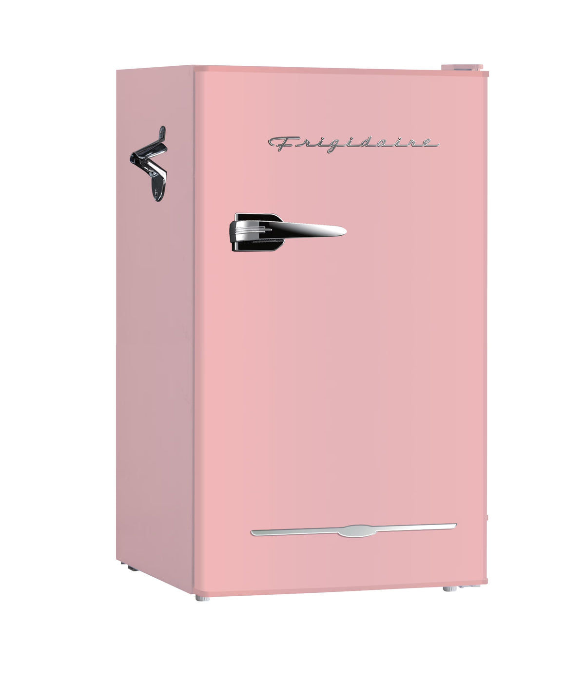 Frigidaire EFR376-C-PINK 3.2-Cu.-Ft. 65-Watt Retro Bar Fridge with Side Bottle Opener (Pink)