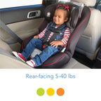 Cosco Kids Easy Elite All-in-One Convertible Car Seat. Spring Petals