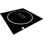Dollamur 10'x10' Wrestling Mat, Black, Gymnastics, with Circles