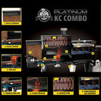 Boss Platinum KC Combo, Wi-Fi? and Bluetooth? Wood Pellet and Gas Grill