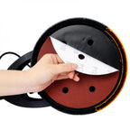 Drywall Sander, 780W Electric Drywall Sander with Vacuum Dust Collection  6.5A Motor Dustless Floor Sander with Variable Speed 900-1800RPM, LED Light, Extendable & Foldable Handle,