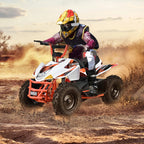 Aoemoe 500W Ride-On Racer �C 15mph Speed, 36V Battery, 45�C60 Min Play, Blue