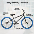 JOYSTAR Brockway Freestyle Kids BMX Bikes 20" Kids Bicycles for 6-11 Years Old Boys Girls, Multiple Colors